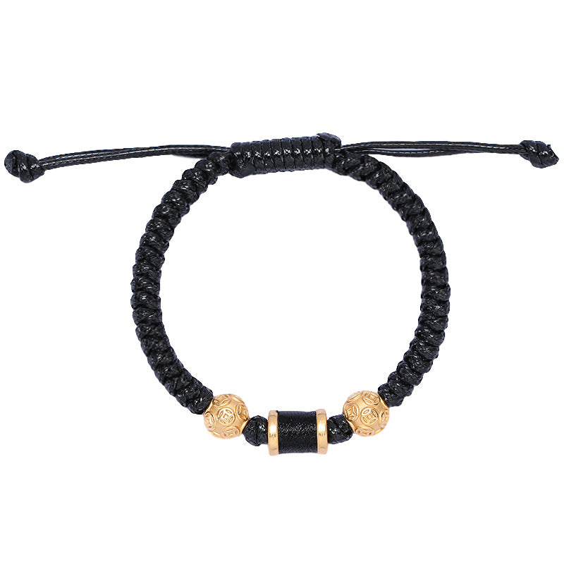 Gold-Plated Guardian Bracelet - Protect the Wealth