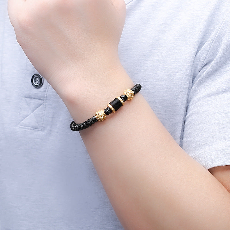 Gold-Plated Guardian Bracelet - Protect the Wealth