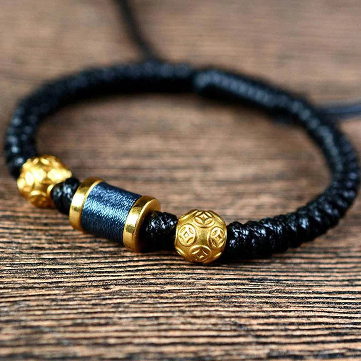 Gold-Plated Guardian Bracelet - Protect the Wealth