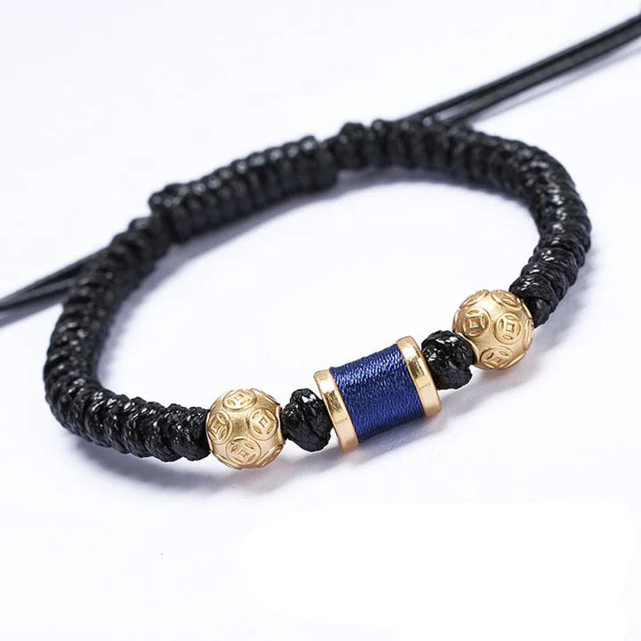 Gold-Plated Guardian Bracelet - Protect the Wealth
