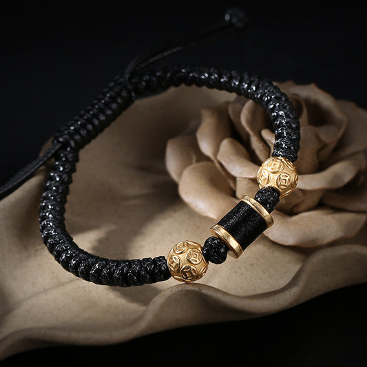 Gold-Plated Guardian Bracelet - Protect the Wealth