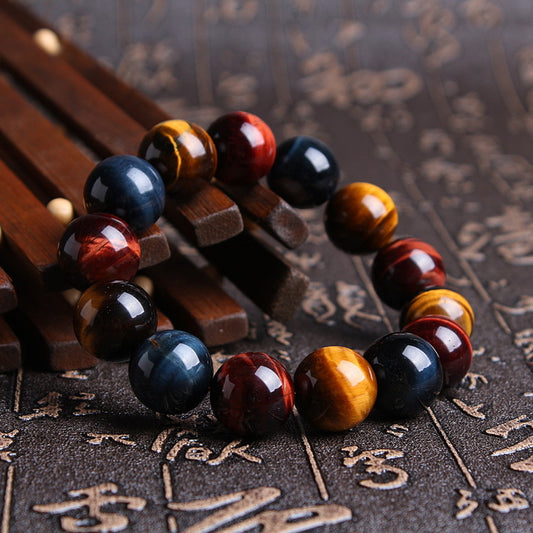 Tiger's Eye Guardian Bracelet - Warding Off Evil