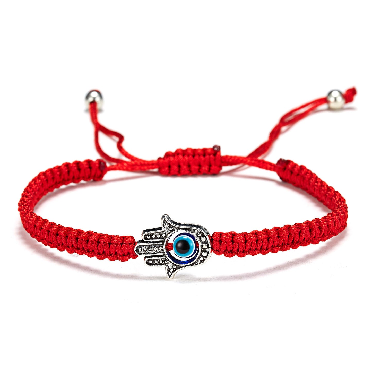 Hamsa Hand Red Cord Bracelet - A Talisman Against Ill Fortune and Disease