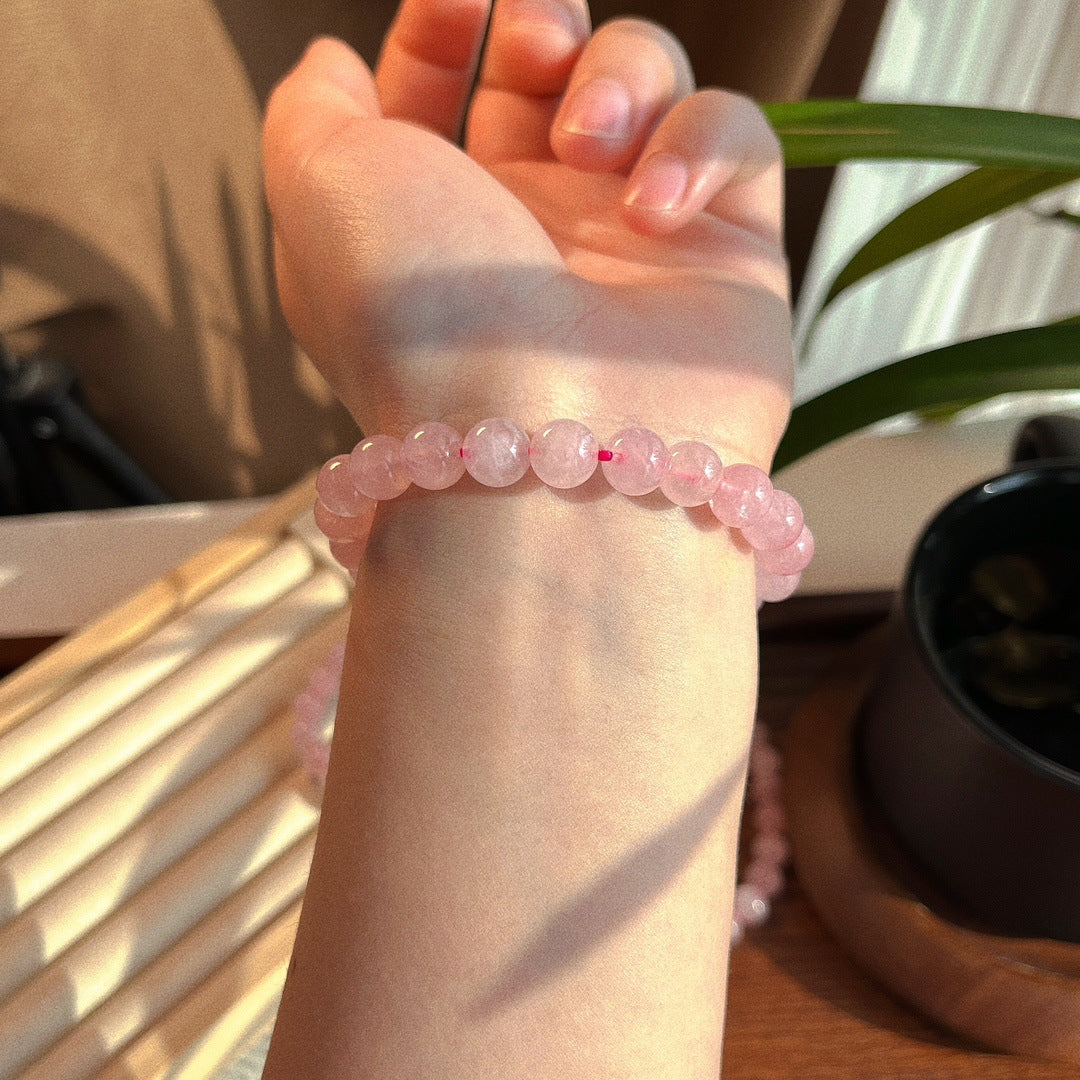 Rose Quartz Love Bracelet - Amplify the Vibrant Energy of Love in Your Life